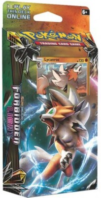 Pokemon Sun & Moon Forbidden Light Twilight Rogue Theme Deck [Lycanroc]