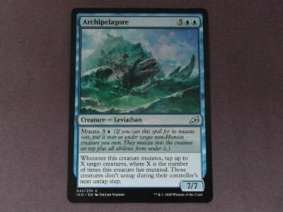 2020 MTG U Creature "Archipelagore" NM+ Magic Card #041 IKO MUTATE MECHANIC  | eBay
