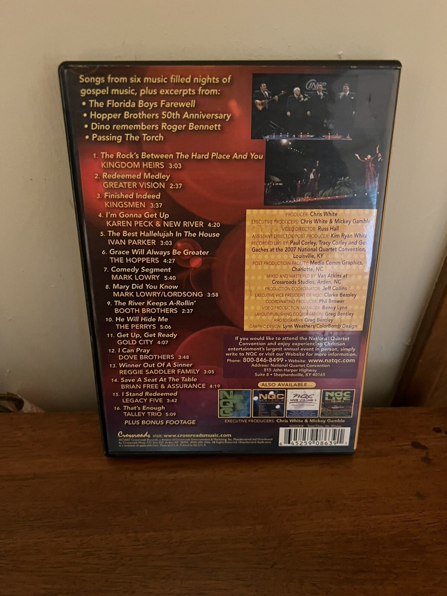NQC National Quartet Convention Volume 7 Recorded Live DVD