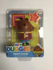 HEY DUGGEE Pirate Duggee 3" Figure Includes Hunt Badge Searches for Treasure NEW