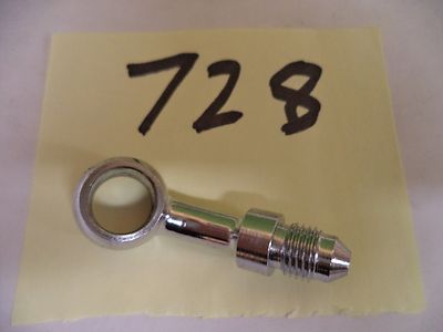 Harley Vintage Chrome AN-3 x 12mm-35' Brake Fitting (#728) | eBay