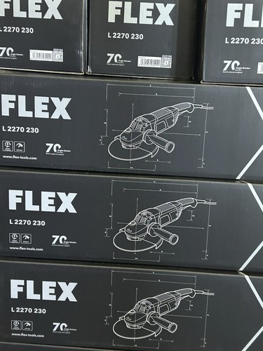 Flex 2200 Watt Winkelschleifer, 230 mm - L 2270 230 Sonderedition - Bild 4 von 4