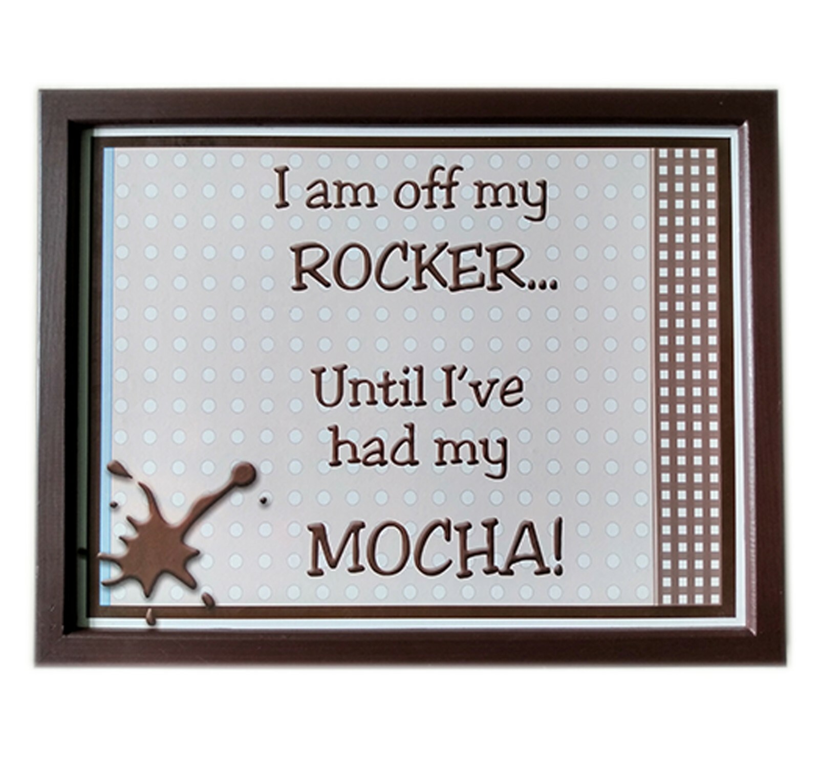 I'm Off My Rocker Padded Lap Tray Funny TV Dinner Serving Tray Birthday ...