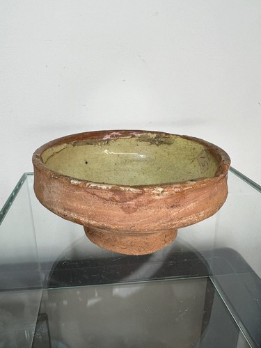 Early 17th Century Dutch Porridge Bowl (Papkommen), Glazed - Picture 6 of 12