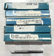 Greenfield 8-36 Carbon Hand Tap 4 Flute Taper Taps General Purpose 5 Pack