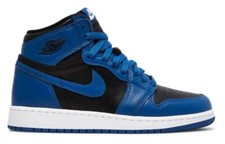 Size 5.5Y - Nike Air Jordan 1 Retro High OG GS Marina Blue '575441-404' GS