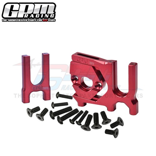 GPM Alu 7075 Center Diff Mount+Sliding Motor Mount For ARRMA 1/8 Kraton Outcast - Picture 4 of 10