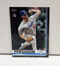 CALEB FERGUSON 2019 Topps BLACK #452 ~ Dodgers ~ ROOKIE #'d /67