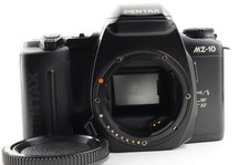 Excellent PENTAX MZ-10 MZ 10 35mm SLR AF Film Camera Body Silver w/ Body Cap