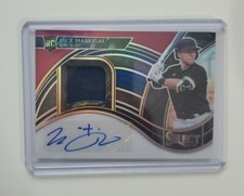 2021 Select Baseball Nick Madrigal Tri-Color RWB RPA ROOKIE PATCH AUTO /99 