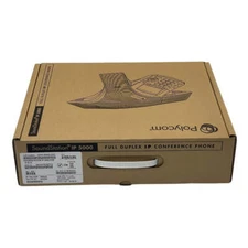 Polycom SoundStation IP 5000 Conference Phone (2200-30900-025) - New, 1 Year War