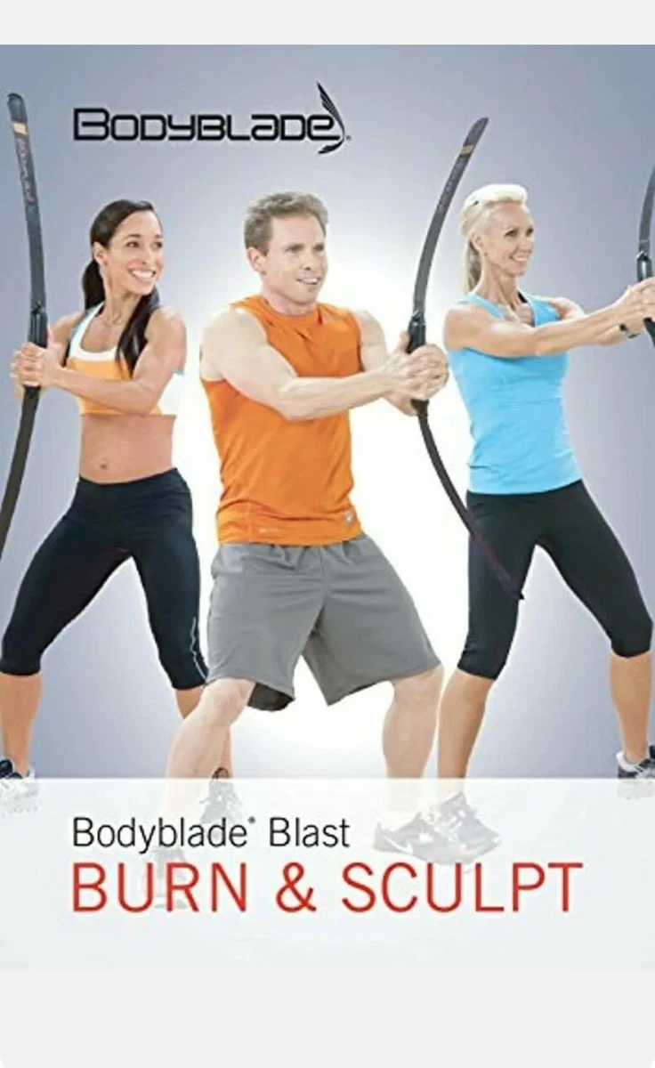 Bodyblade Classic Optimal Wellness Kit w/ DVD & Chart Brand New 48