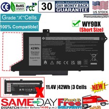 WY9DX Battery For Dell Latitude 5420 5520 Precision 15 3560 Series 0M3KCN 42Wh