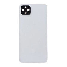 Google Pixel 4 Replacement Battery Cover/Rear Panel Inc Lens (Clearly White) UK