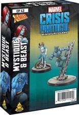 Marvel Crisis Protocol: Mystique Beast Miniatures CHARACTER PACK EXPANSION