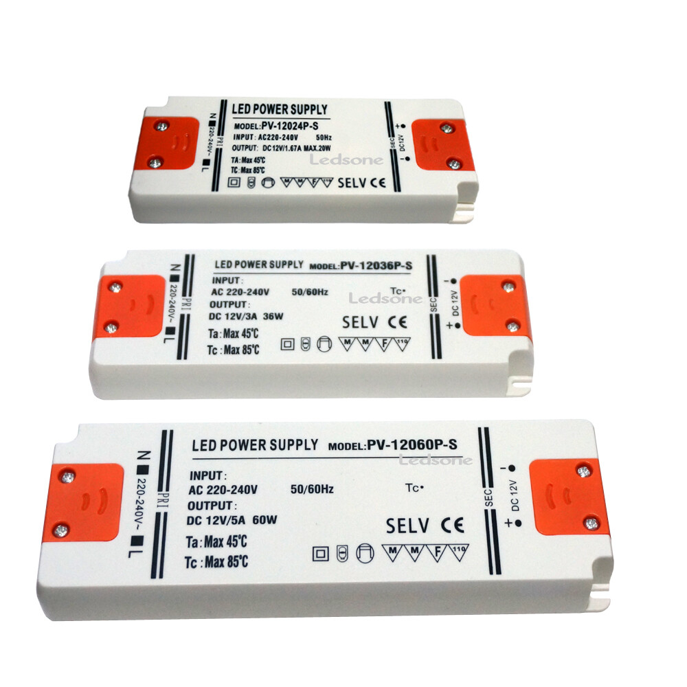 Mini Alimentatore Trasformatore Impermeabile IP67 24V 12W 0,5A Per Striscia Led 49X47X24mm Mini Alimentatore Trasformatore Impermeabile IP67 24V 12W 0,5A Per Striscia Led 49X47X24mm