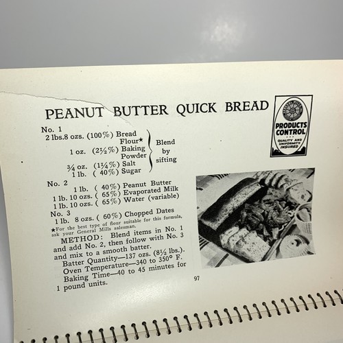 General Mills Specialty Bread Formulas (1935-1936) G M Specialty Bread School - Picture 14 of 19
