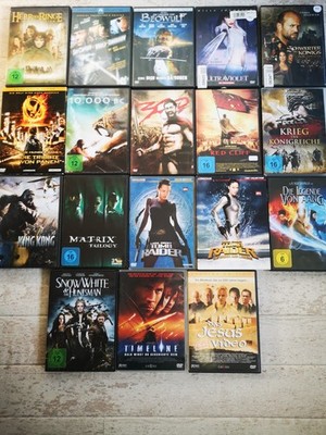 DVD-Paket FANTASY, SIFI, HISTORY etc. - 18 Filme, laufen alle einwandfrei!