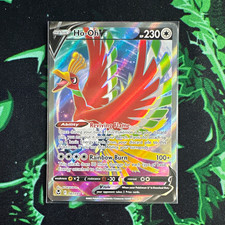 Nintendo Ho-Oh V 187/195 Silver Tempest Ultra Rare Full Art Holo EN 2022 on eBay