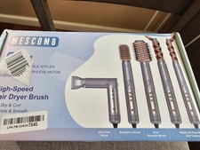 MESCOMB 5-in-1 Hair Dryer Brush Set with High-Speed Brushless Motor