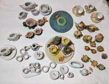 Lot Of Miniature Tea Sets - Vintage - Mismatched - Various Sizes, Themes