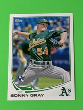 2013 Topps Update Sonny Gray RC US277 Oakland A’s