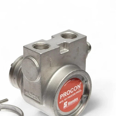 Procon 115B240F31XX Stainless Steel Rotary Vane Pump, 1/2'' NPTF, 346 GPH