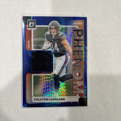 2025 Donruss Optic Colston Loveland Blue Hyper (RAW)