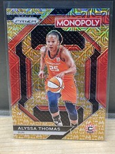 2024 Panini Prizm Monopoly WNBA Gold Millionaire Insert Prizm /500 Alyssa Thomas