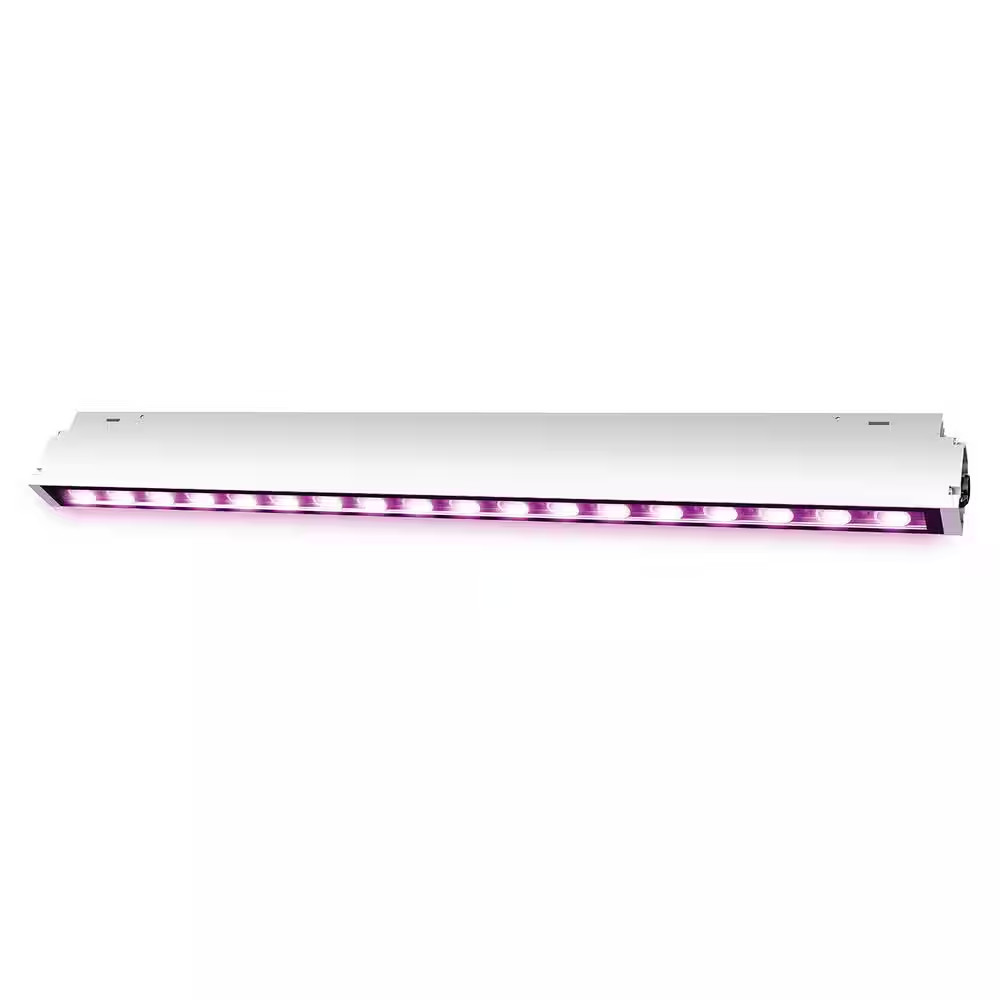 4 Ft. 240-Watt Heavy-Duty White Full Spectrum LED Hydroponic