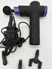 Percussion Massage Gun 5236 Muscle Therapy w/ 3 Attachments ChargerH2-1