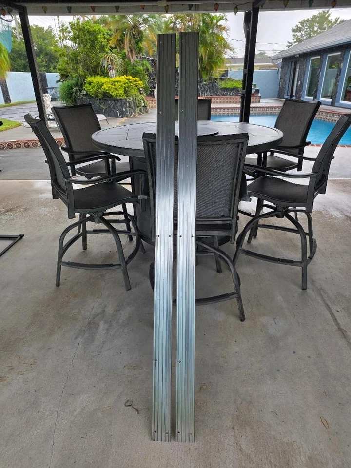 1968-1969 AMC/AMX нижний R/L рокер панели молдинги - подходит 1968-1969 AMC-AMX - Изображение 3 из 4