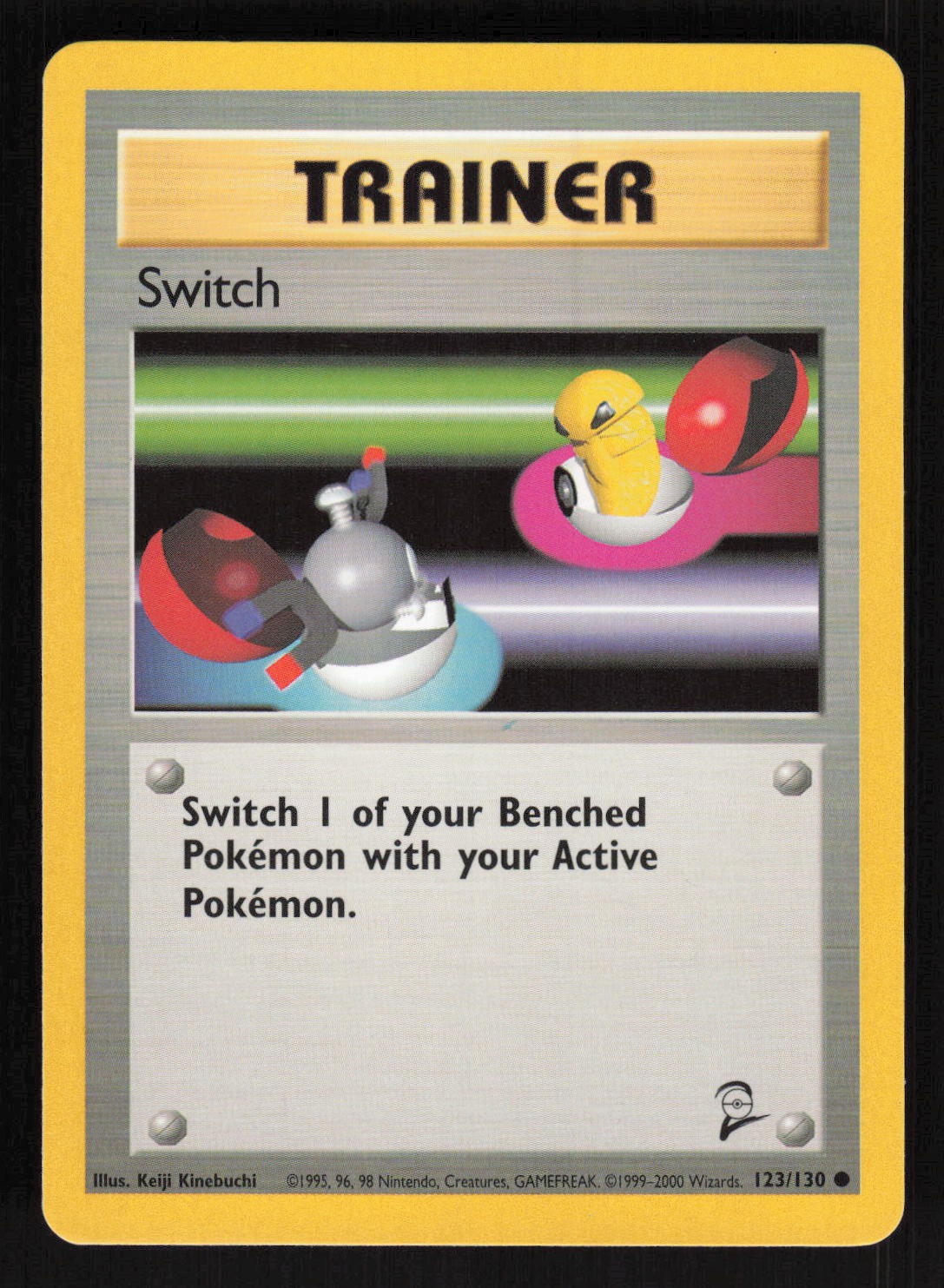 Pokemon Base Set 2 #123/130 Switch Card TCCCX