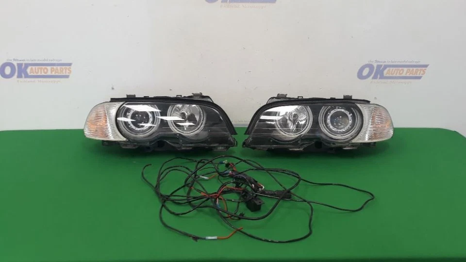 BMW M3 E46 2003 FABRICANTE DE EQUIPOS ORIGINALES CONJUNTO DE FAROS IZQUIERDO XENÓN HID Foto 3 de 4