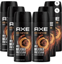Axe Dark Temptation Chocolate Deodorant Body Spray 150ml, Pack of 6