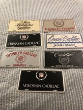 7 Seven Cadillac Dealer Logo And Name On License Plates Free Plate 7 Seven Cadillac Dealer Logo And Name On License Plates Free Plate
