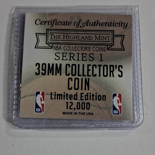 Highland Mint Bill Russell Boston Celtics Collector Coin Limited Edition - Picture 2 of 2