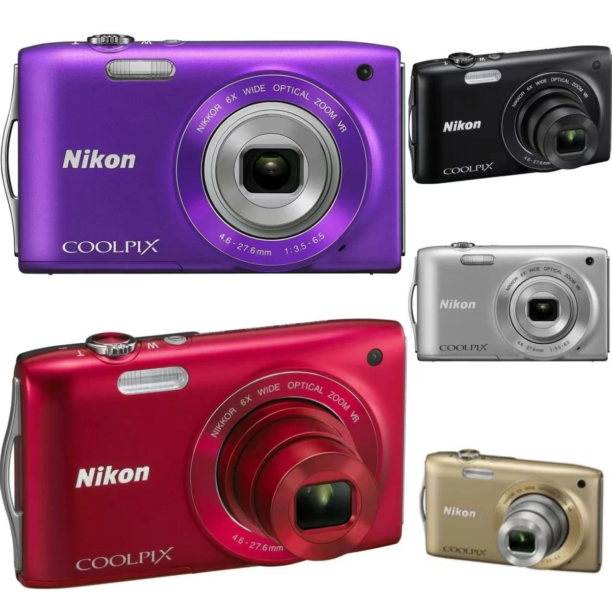 Nikon COOLPIX S3300 Digital Cameras for Sale | Shop New & Used