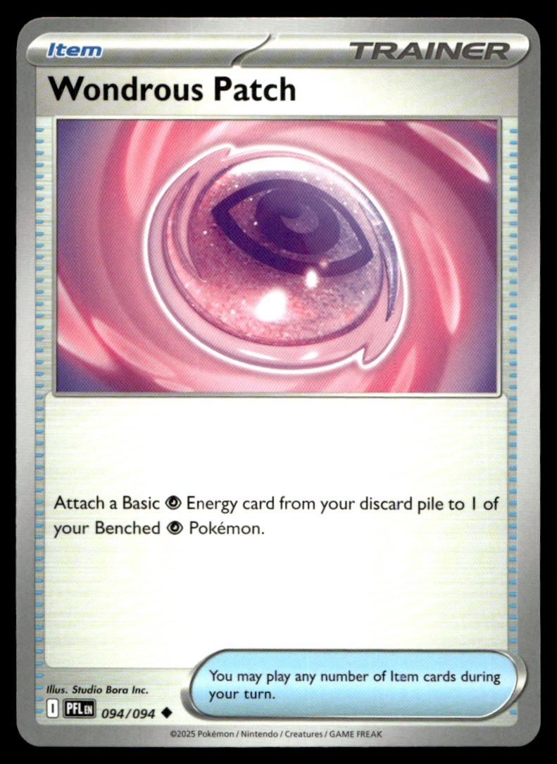 Wondrous Patch 094/094 Uncommon Phantasmal Flames Pokemon Near Mint