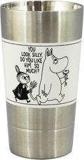 MOOMIN Stainless Steel Tumbler Double Structure Approx. 350ml Cream White Japan