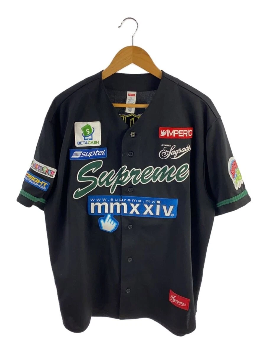 Chemises manches courtes Supreme noir XL occasion