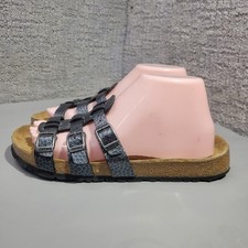 Sandali slip on Birkenstock Birki's Xenia donna EU 39 L8 N grigio tre cinturini
