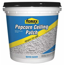 Homax Ready-to-Use Popcorn Ceiling Patch Texture - Covers up to 1 sq ft, White