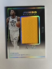 2020 Panini Noir Donovan Mitchell PATCH /99 Game Worn Jersey - RARE‼️WOW