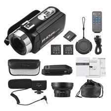 FHD 1080P Digital Video Camera Camcorder DV Recorder 30MP 18X Digital Zoom WGZP