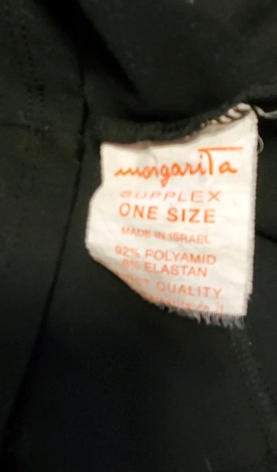 Camiseta sin mangas Margarita Supplex talla 1 elástica cómoda yoga para mujer negra margarita Foto 3 de 3