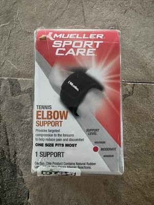 Mueller Sport Care Tennis Elbow Support  Maximum Support One Size Fits Most