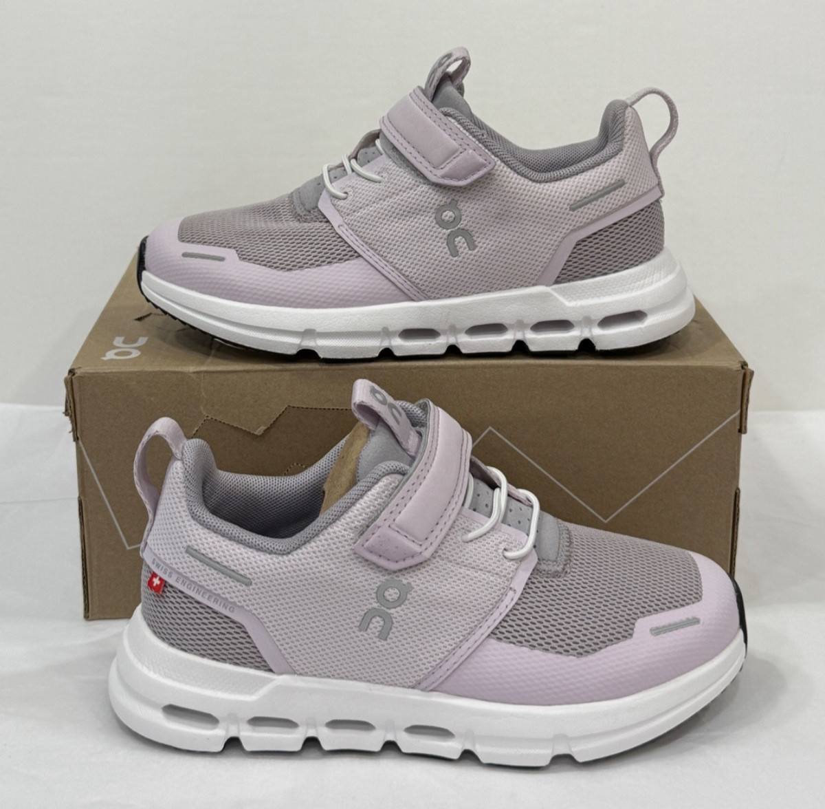 On Cloud Cloud Play Kids Sneakers Orchid White Orchld White 3KD11433039