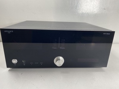 Advanced Paris A10 Classic Integrated Amplifier in Black