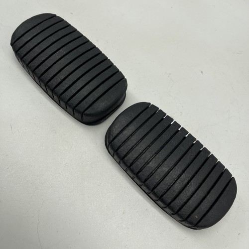 Clutch & Brake Pedal Pad Set For 1963-1967 Corvette - Pair, Replacement Pedal Covers, Part #12455771